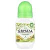 CRYSTAL, Déodorant roll-on enrichi en minéraux, Vanille et jasmin, 66 ml