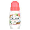 Crystal, Mit Mineralien angereicherter Deodorant-Roll-On, Kokosnuss und Vanille, 66 ml (2,25 fl. oz.)