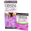Crystal Body Deodorant Towelettes, 24 Towelettes, 0.1 oz (4 g) Each