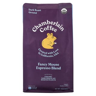 Chamberlain Coffee, Mélange d'espresso Fancy Souris, Moulu, 340 g