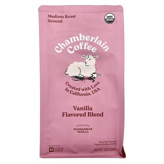 Chamberlain Coffee, Mélange d'agneau moelleux à la vanille, Moulu, Torréfaction moyenne, 340 g