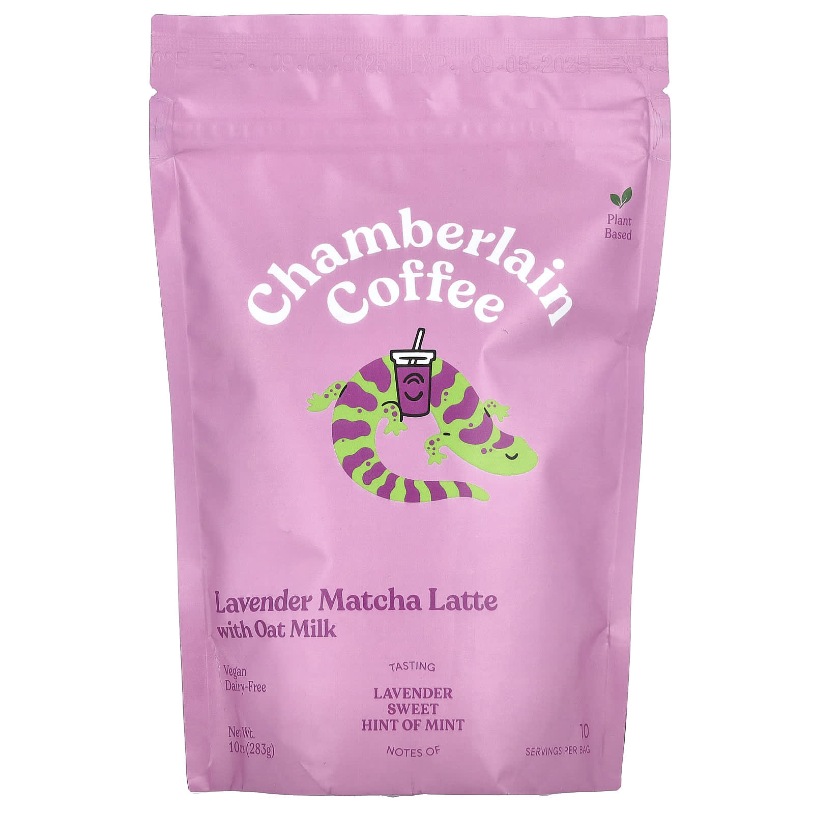 オーツミルク配合ラベンダー抹茶ラテ、283g（10オンス）