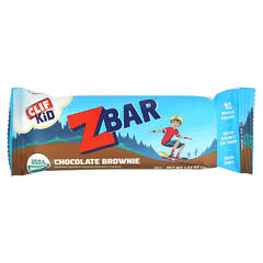 Clif Bar‏, Clif Kid, חטיף Z אורגני, בראוני שוקולד, 18 חטיפים, 36 גרם (1.27 אונקיות) כל אחד