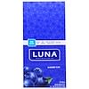 Luna, Whole Nutrition Bar for Women, Blueberry Bliss, 15 Bars, 1.69 oz (48 g) Each