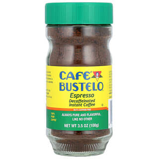 Café Bustelo, Espresso, Decaffeinated Instant Coffee, 3.5 oz (100 g)