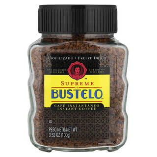Café Bustelo, Supreme, Bustelo, розчинна кава, сублімована, 100 г (3,52 унції)