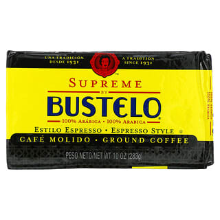 Café Bustelo, قهوة Supreme من Bustelo، قهوة إسبريسو مطحونة، 10 أونصات (283 جم)
