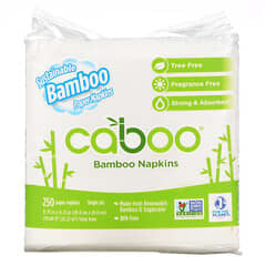 Caboo, Bamboo Napkins, 250 Paper Napkins