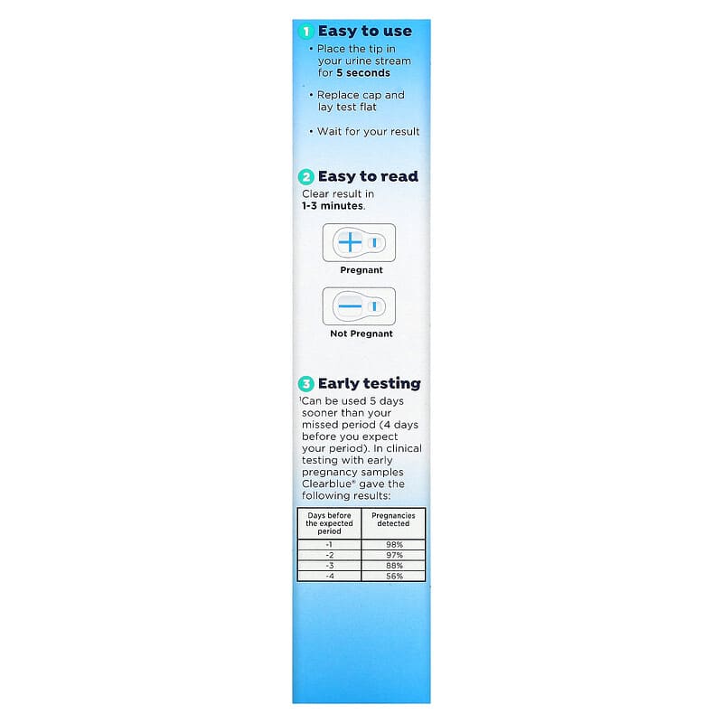 Clearblue Rapid Detection Pregnancy Test, 3 Count 