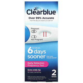 Clearblue, Teste de Detecção Precoce de Gravidez, 2 testes