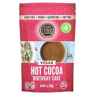 Coconut Cloud, Vegan Hot Cocoa, Birthday Cake, 7 oz (198 g)