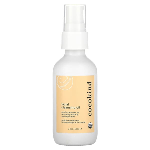 Cocokind, オーガニックフェイシャルクレンジングオイル、 2 fl oz (60 ml)