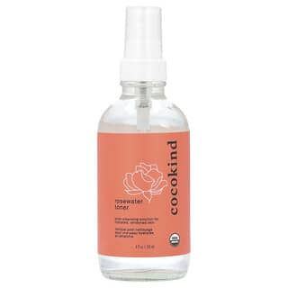 Cocokind, Organic Rosewater Facial Toner, 4 fl oz (120 ml)