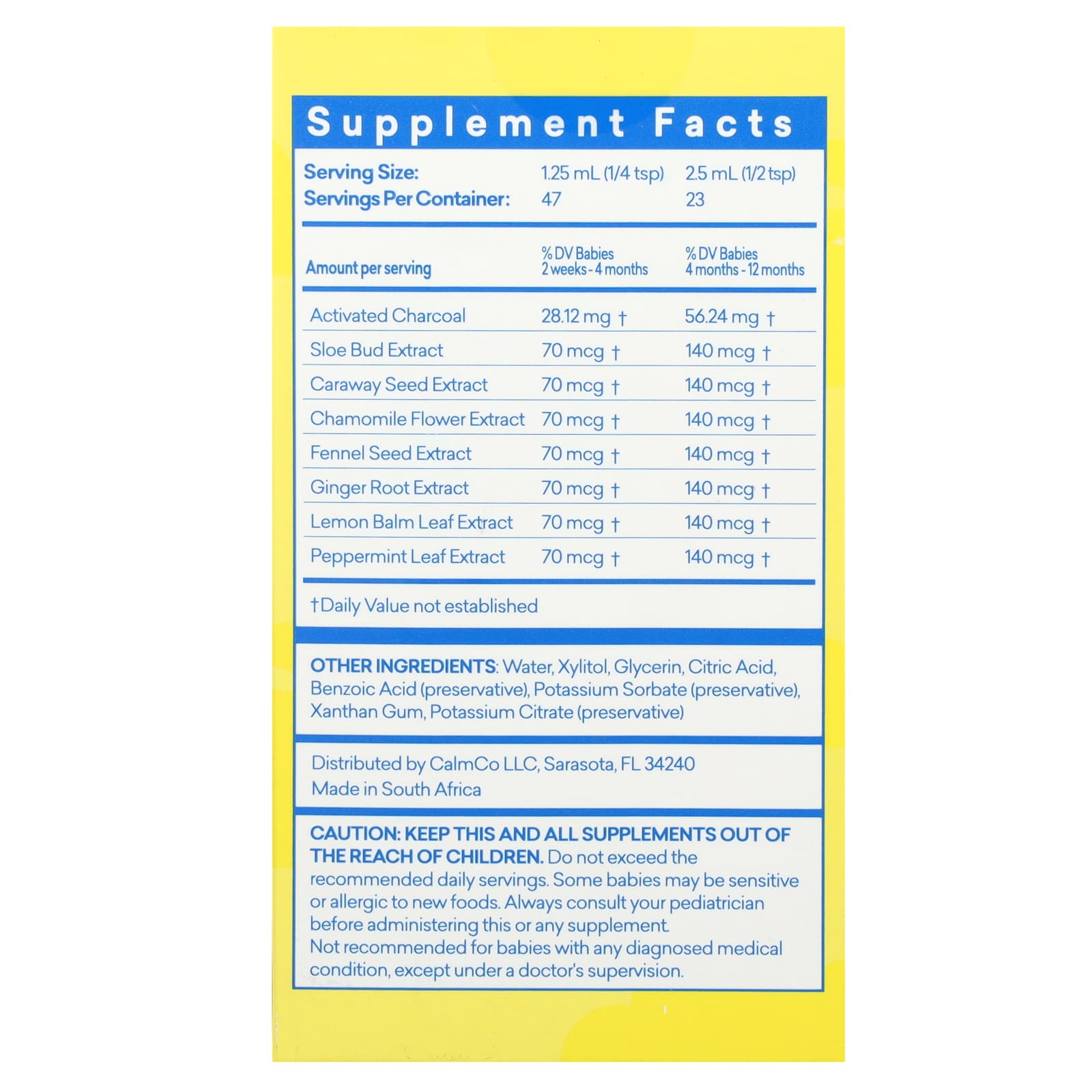 Colic Calm, Colic, Gas & Reflux, For Infants, 2 fl oz (59 ml)