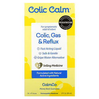 Colic Calm, Cólicos, gases y reflujo, Para bebés`` 59 ml (2 oz. Líq.)