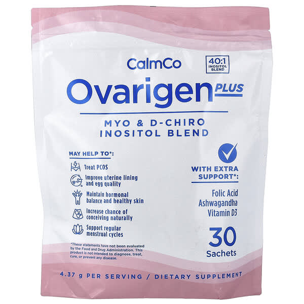 Colic Calm, Ovarigen Plus Myo & D-Chiro Inositol Blend, 30 Sachets — product photo 1