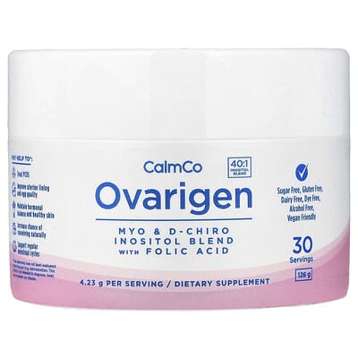 Colic Calm, Ovarigen Inositol and D-Chiro-Inositol Complex with Folic Acid, 126 g