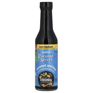 Coconut Secret, Coconut Aminos, Alternativa sin soya a la salsa de soya, Original, 237 ml (8 oz. líq.)