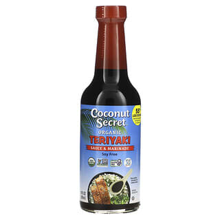 Coconut Secret, Coconut Aminos, соус терияки, 296 мл (10 жидких унций)