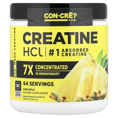 Con-Cret, Creat with a Difference, Pineapple Flavor, 2.2 oz (61.4 g)