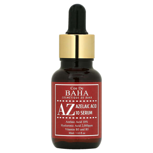 Cos De BAHA, AZ, Azelaic Acid 10 Serum,  1 fl oz (30 ml)