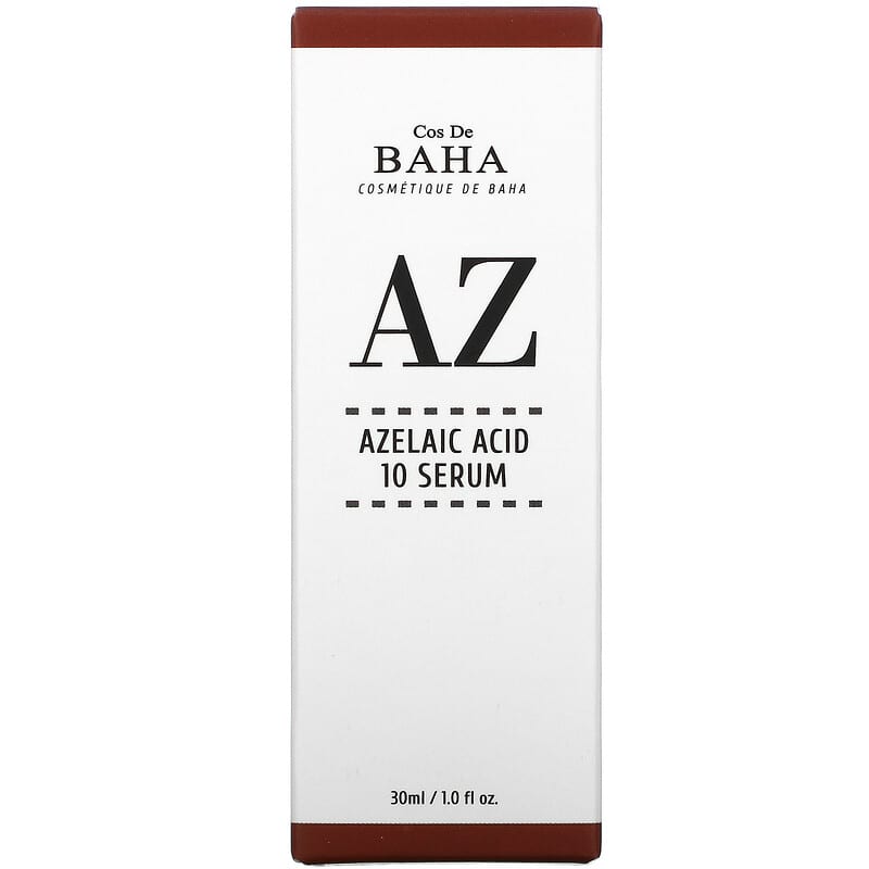 Cos De BAHA, AZ, сыворотка с 10% азелаиновой кислотой, 30 мл (1 жидк ...