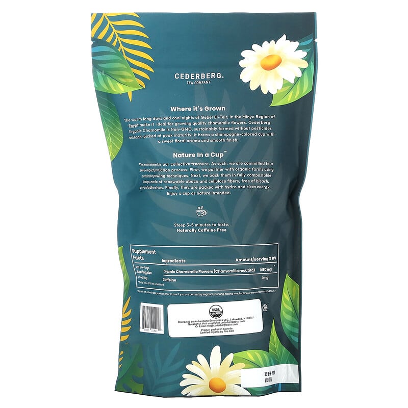 Organic Chamomile Green (Teabags)