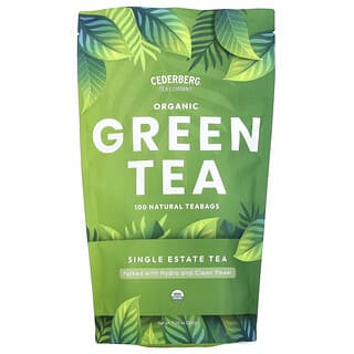 Cederberg Tea Co, Organic Green Tea, 100 Natural Tea Bags, 7.05 oz (200 g)