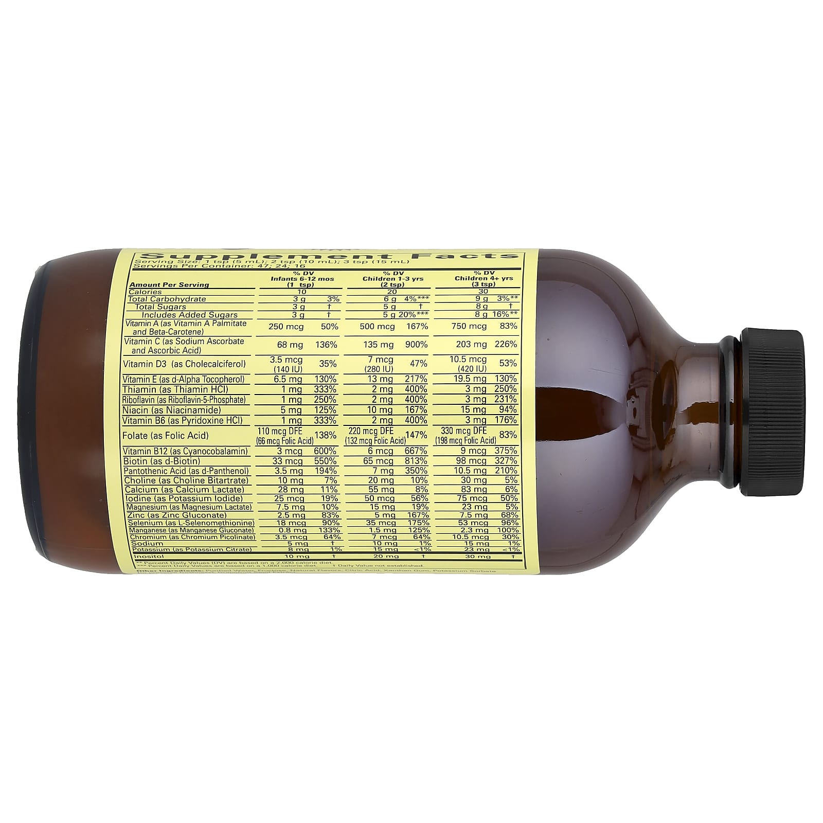 ChildLife Essentials, 多維他命和礦物質，天然橙子/芒果味，8 液量盎司（237 毫升）
