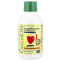ChildLife Essentials, Essentials, Liquid Calcium with Magnesium, Natural Orange, 16 fl oz (473 ml)