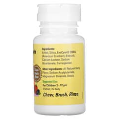 ChildLife Essentials, Tabletas Dentífricas, Sabor natural Berries, 500 mg, 60 tabletas