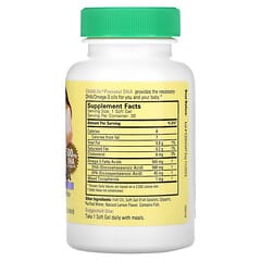 ChildLife Essentials, Prenatal DHA, Natural Lemon Flavor, 500 mg, 30 Soft Gel Capsules