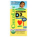 ChildLife Essentials, Organic Vitamin D3 Drops, Natural Berry, 400 IU, 0.21 fl oz (6.25 ml)