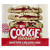 My Cookie Dealer Protein, 프로틴 쿠키, 땅콩 버터 & 젤리, 쿠키 12개, 개당 113g(4oz)