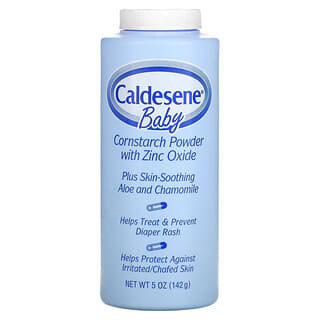Caldesene, Bebê, Amido de Milho em Pó com Óxido de Zinco, 142 g (5 oz)