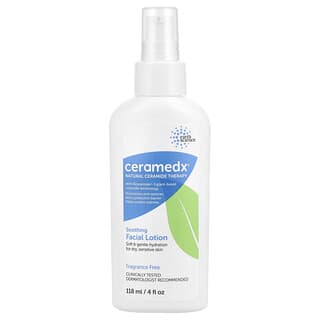 Ceramedx, Loción facial calmante, Sin fragancia, 118 ml (4 oz. Líq.)