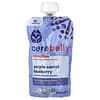 Cerebelly, Smoothie, 유제품 무함유 유기농 퓨레, 보라 당근 블루베리, 6개월 이상, 113g(4oz)