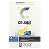 Celsius, Live Fit, limonada de afine, 14 pachete pentru uz, 0,19 oz (5,48 g) fiecare