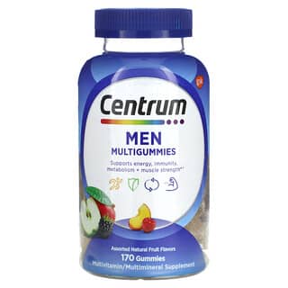 Centrum, 男士專用多維生素軟糖，什錦天然水果味，170 粒