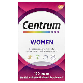 Centrum, Мультивитамины для женщин, 120 таблеток