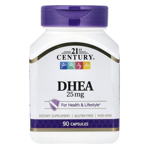 21st Century, DHEA, 90 Capsules