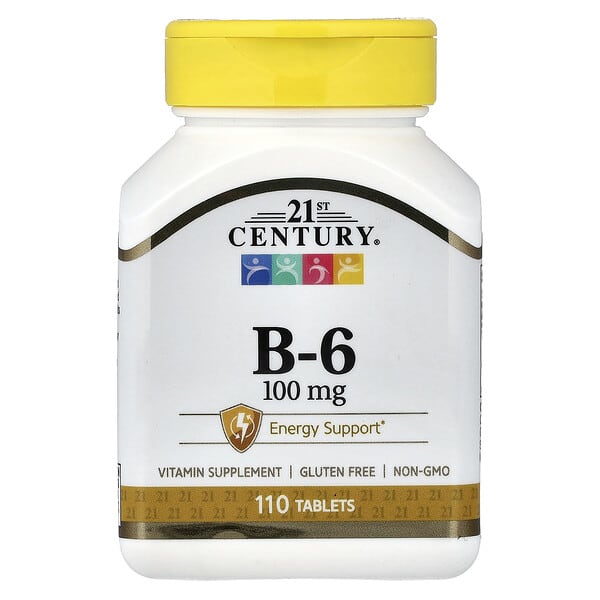 21st Century, Vitamin B-6, 110 Tablets