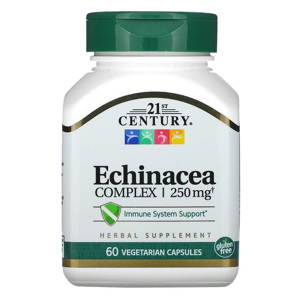 Echinacea Complex, 60 Vegetarian Capsules (125 mg per Capsule)