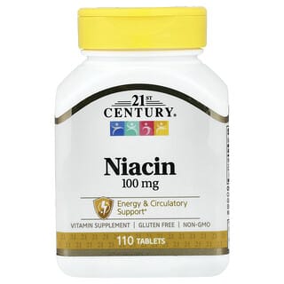 21st Century, 烟酸，100 毫克，110 片