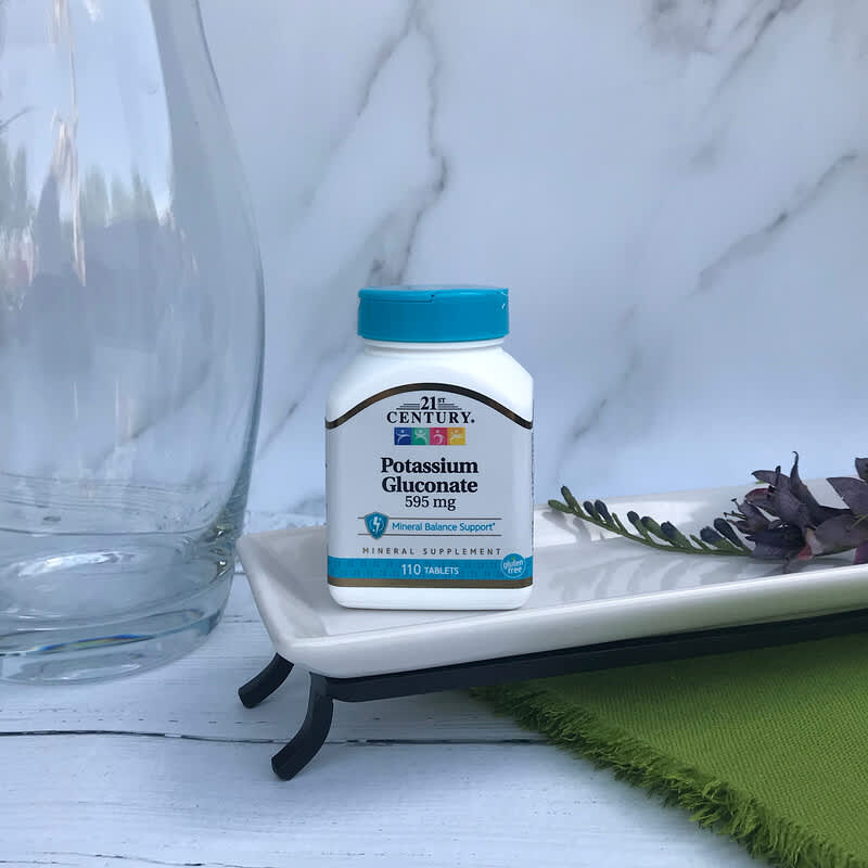 グルコン酸カリウム、595mg、110粒