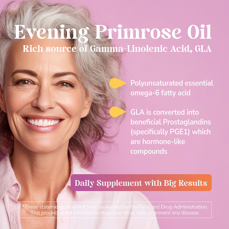 can i take evening primrose oil and glutathione together Kalos & Splendor™, Evening Primrose Oil, Standardized, 60 Softgels (500 mg per Softgel)