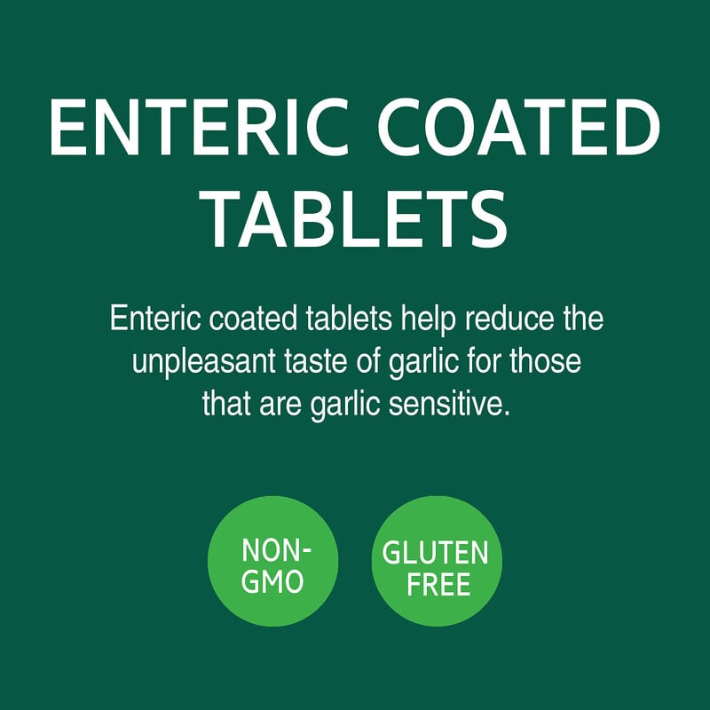 21st Century, Garlic Extract, Standardized, 60 Enteric Coated Tablets