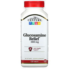21st Century, Alivio con glucosamina, 1000 mg, 120 comprimidos