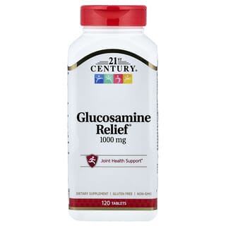21st Century, Soulagement de la glucosamine, 1000 mg, 120 comprimés