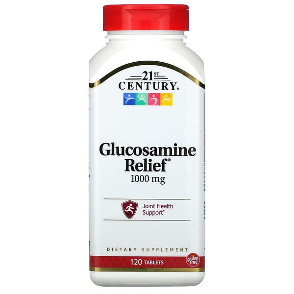 21 سينتري‏, Glucosamine Relief، 1000 ملجم، 120 قرصًا